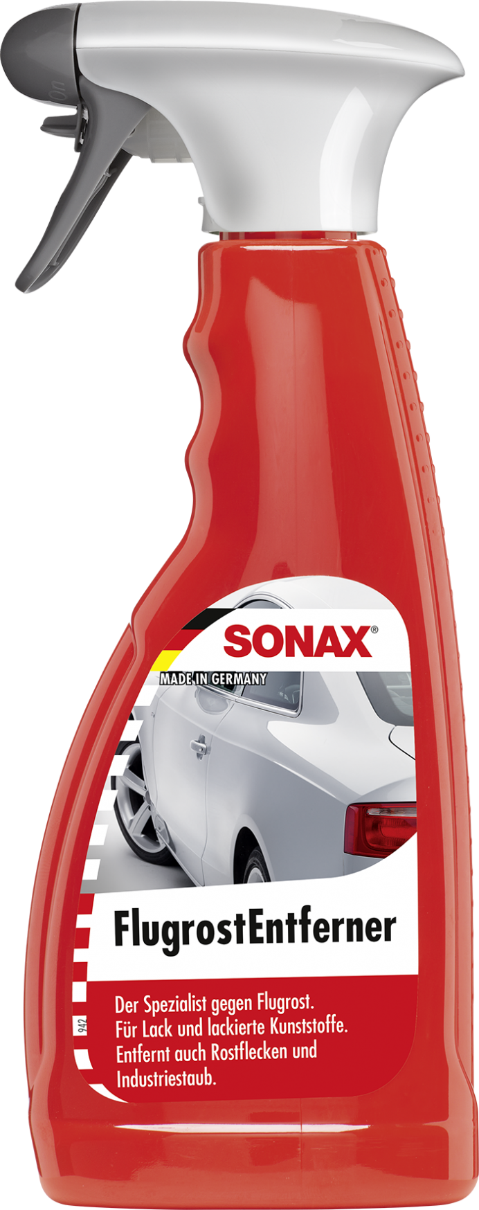 SONAX FlugrostEntferner 500 ml entfernt aggressive Flugrost Rückstände