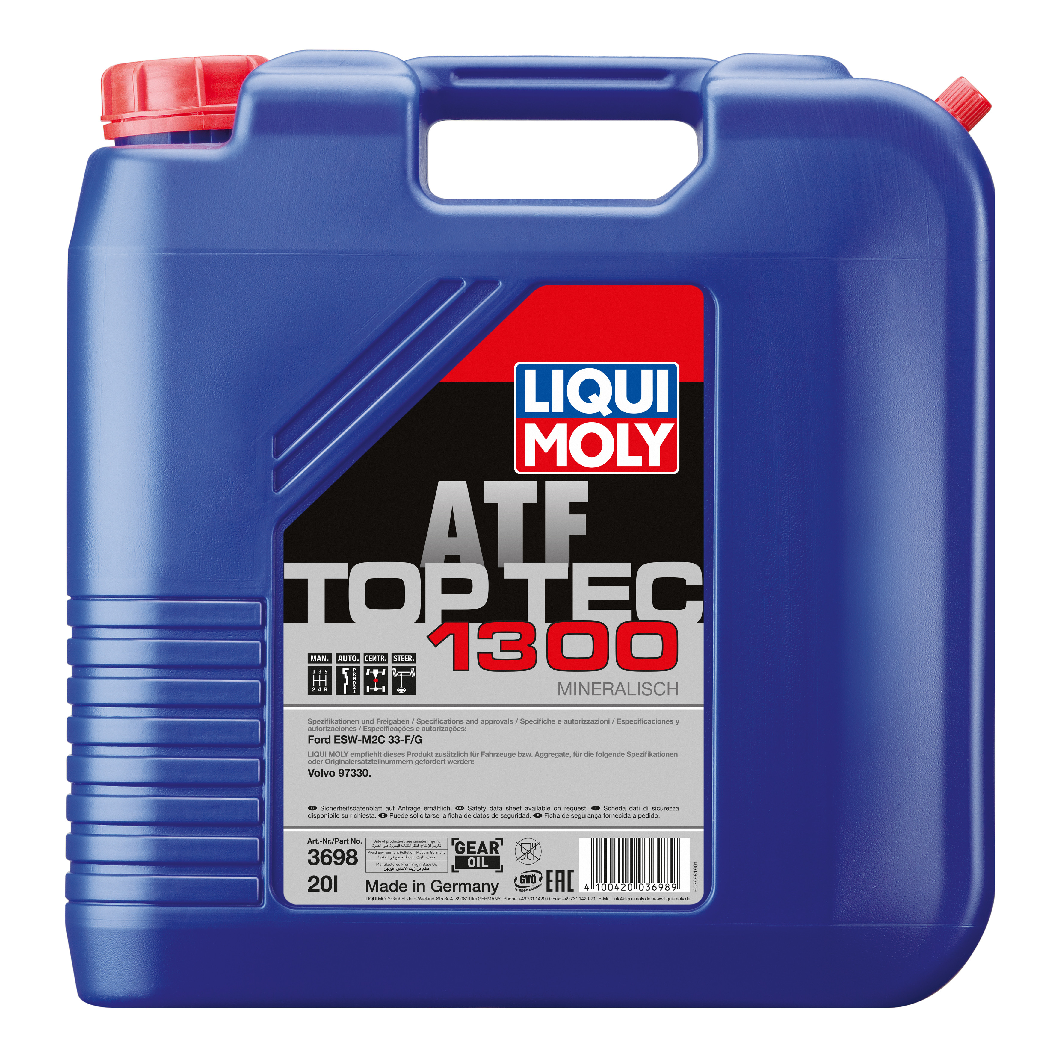 Liqui Moly Top Tec Atf L Atf Synthese Technologie Le