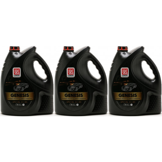 Lukoil Genesis Special A5/B5 5W-30 Motoröl 3x 5 = 15 Liter - SAE 5W-30 ...