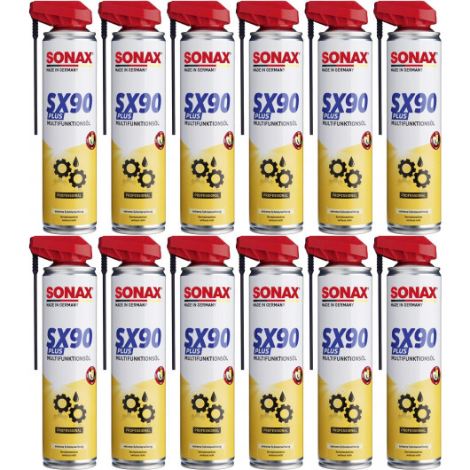 Sonax SX 90 Plus Easy Spray 12x 400 Milliliter - Schmiersprays -  Reparaturhilfen/ Wartungsprodukte - Pflege & Wartung 