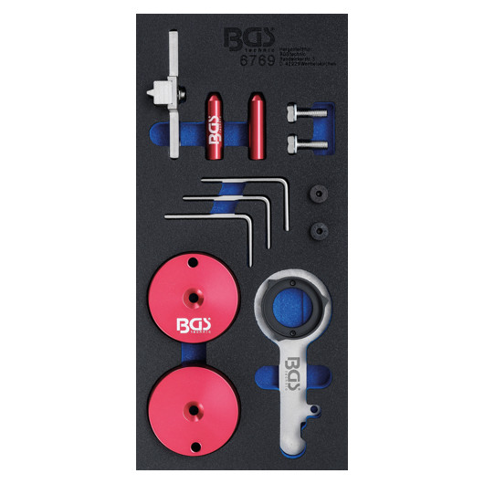 BGS | Ford - 2.0TDCi Motor-Einstellwerkzeug-Satz Werkstattwageneinlage EcoBlue Werkzeug - Zubehör 1/3: für