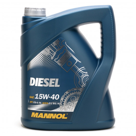 MANNOL Diesel 15W-40 Motoröl 5l - SAE 15W-40 - PKW Motoröle - Mannol - Öl  Marken - Öle 