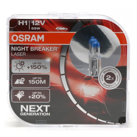 Osram H1 NIGHT BREAKER® LASER Next Generation 12V 55W P14,5s