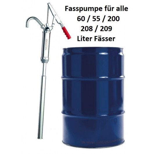 Ölfasspumpe, Aluminiumlegierung Drehhandkurbel Öl Fass Pumpe für Benzin  Kraftstoff Garage Hand