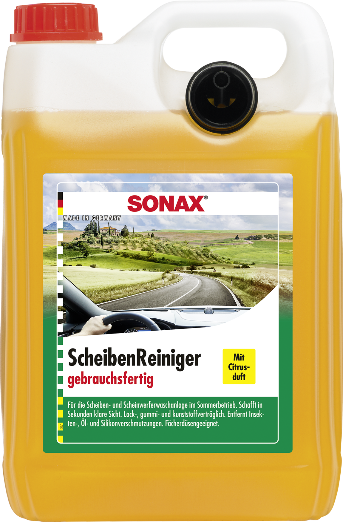 SONAX ScheibenReiniger Gebrauchsfertig Citrus 5 L - Sommer ...