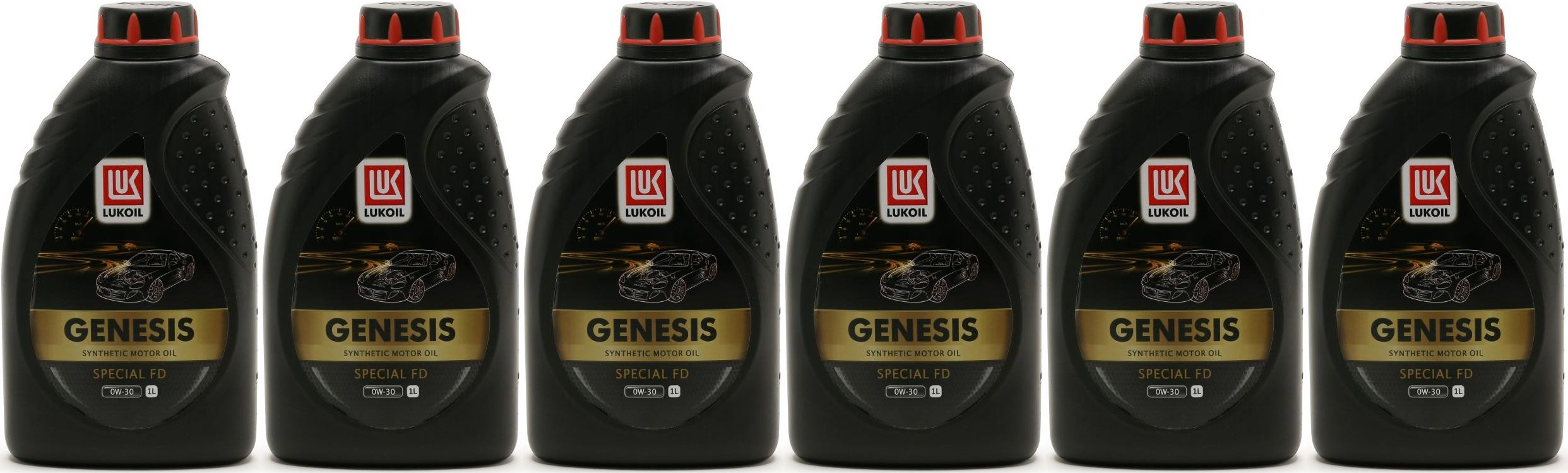 LUKOIL GENESIS SPECIAL FD 0W-30 Motoröl 6x 1l = 6 Liter - SAE 0W-30 ...