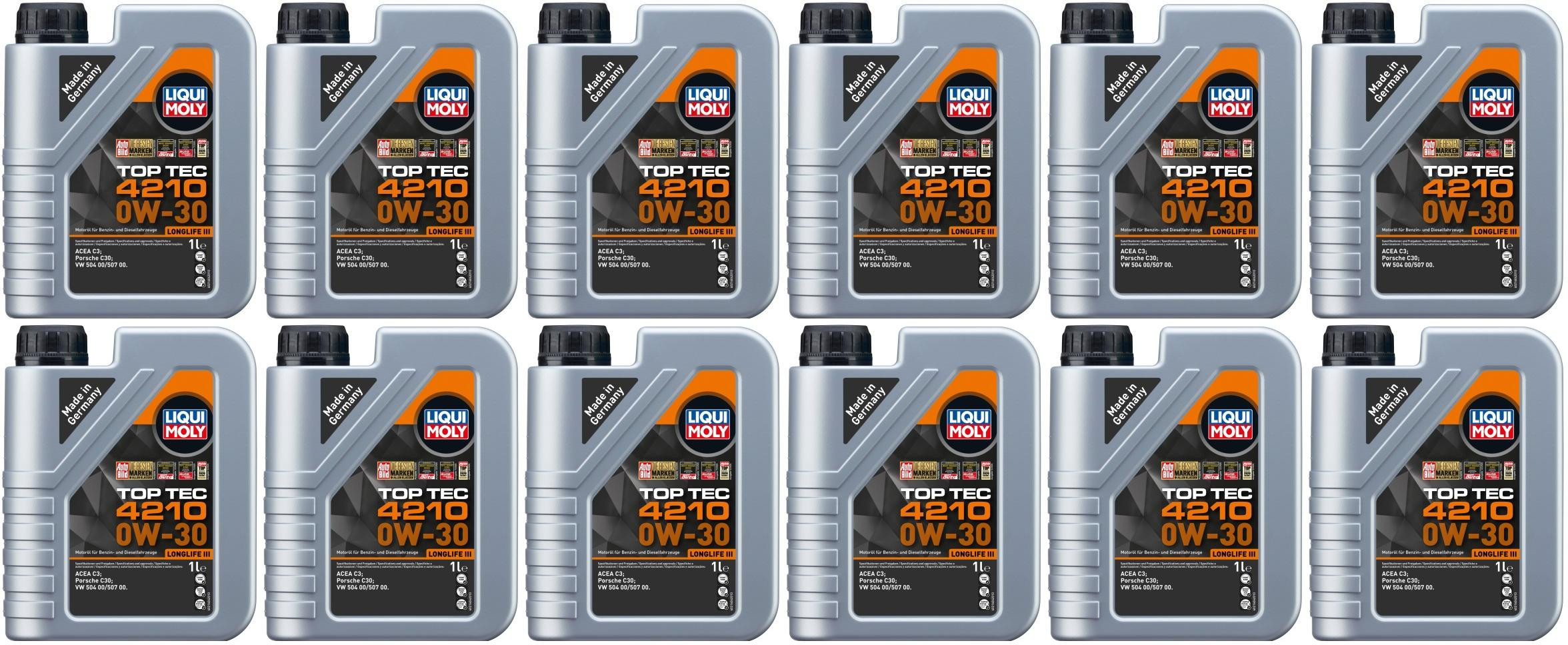 Liqui Moly Top Tec W X L Liter Motoroeldirekt At