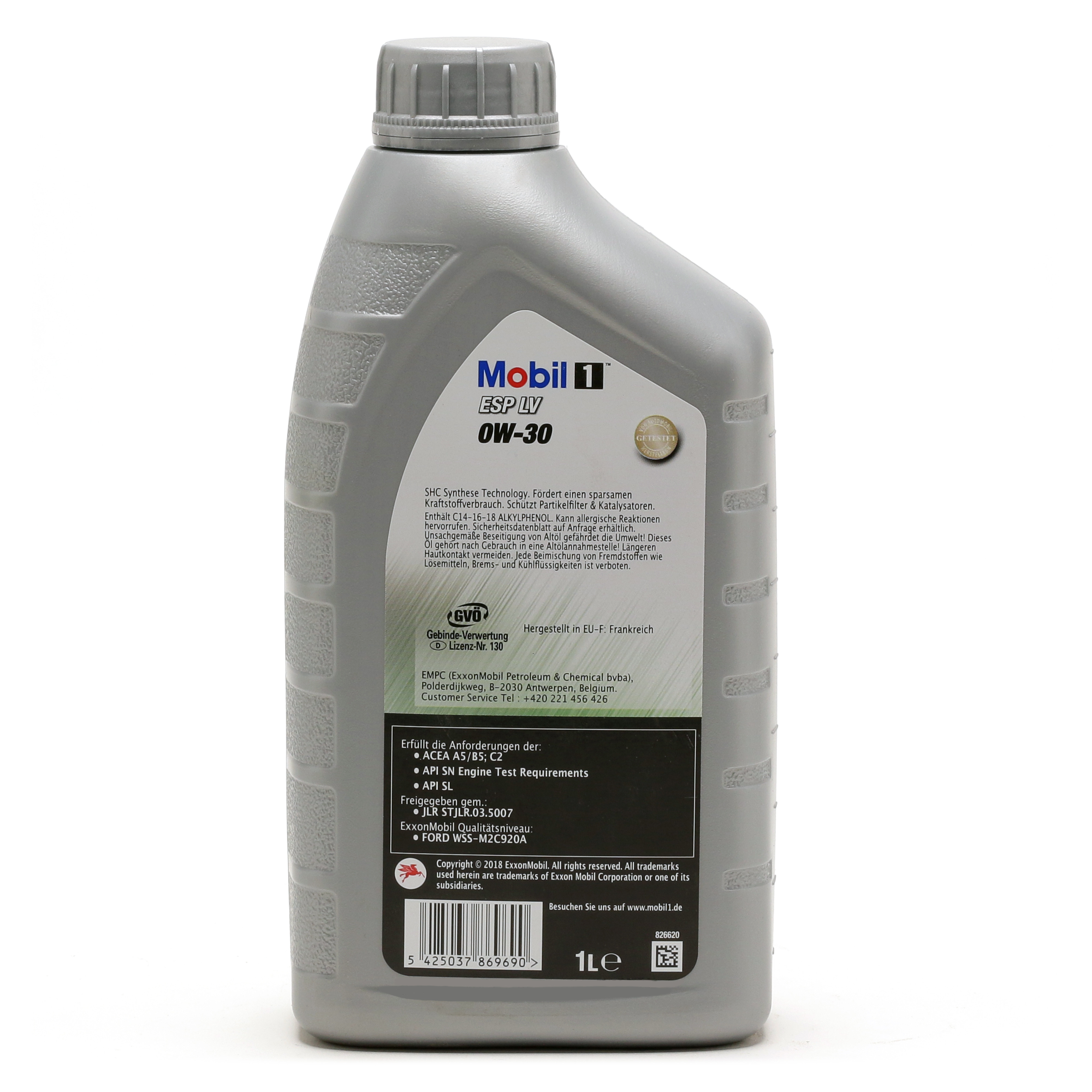 Mobil 1 ESP LV 0W-30 (A5/B5, C2) Motoröl 1l - SAE 0W-30 - Auto/PKW ...