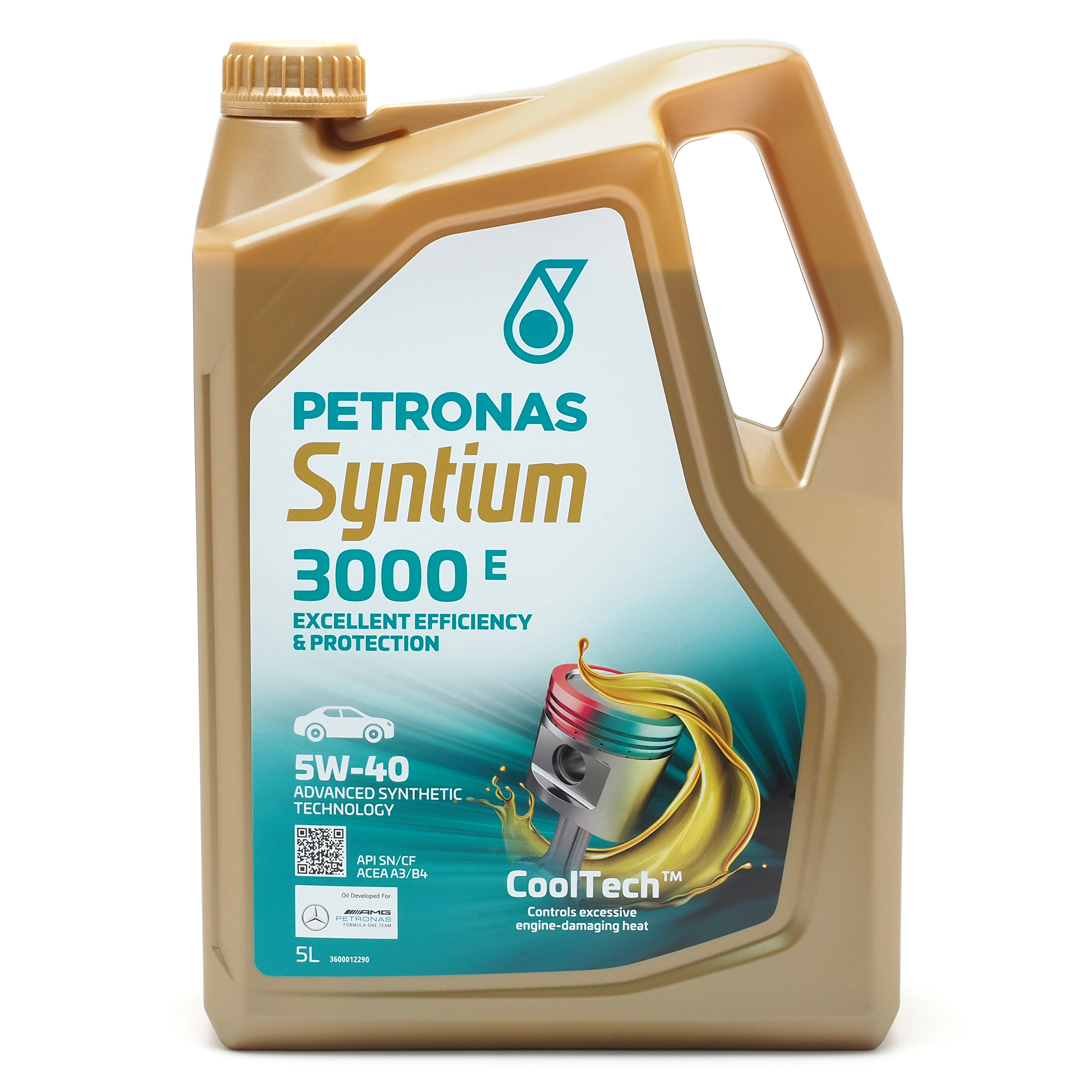 Petronas Syntium 3000 E 5W-40 Motoröl 5l - SAE 5W-40 - PKW Motoröle -  Petronas - Öl Marken - Öle 
